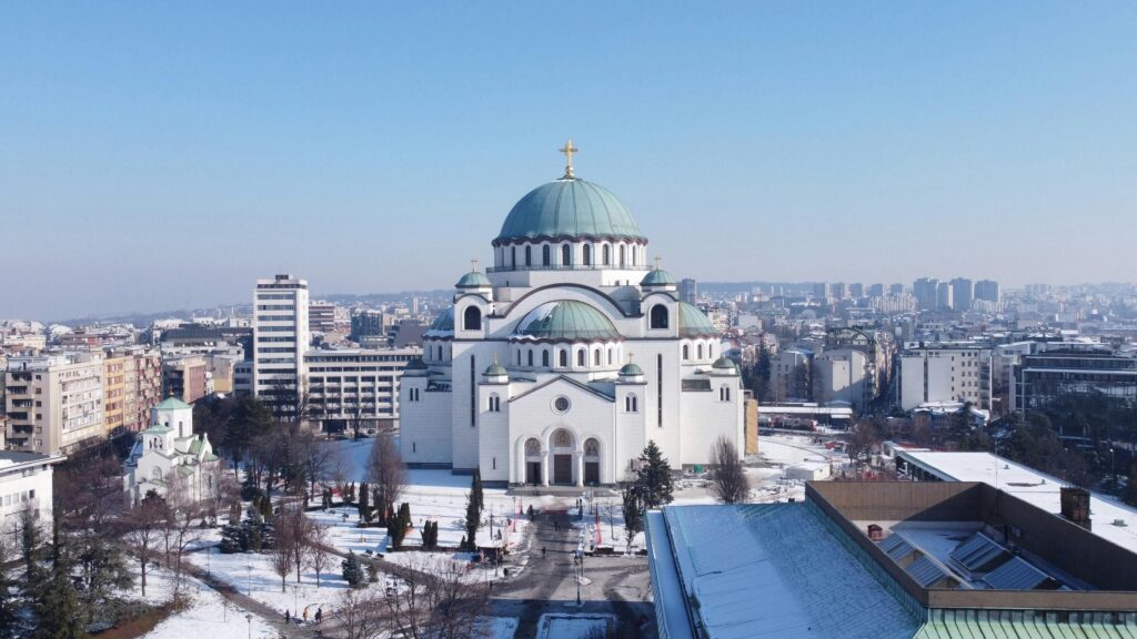 Sırbistan şehir manzarası