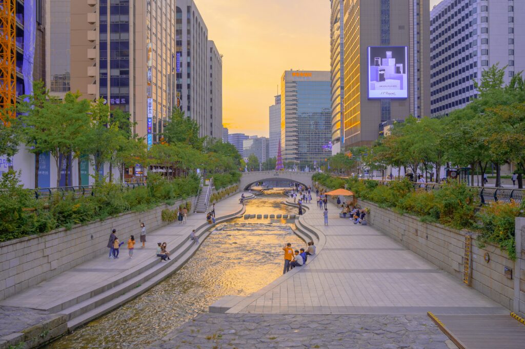 Seoul şehir görüntüsü